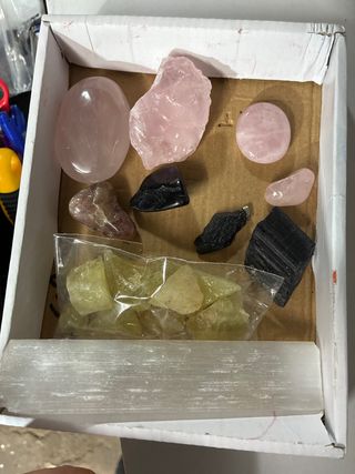 Lote di minerali vari