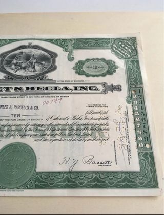 Certificado de Acciones Calumet & Hecla, Inc.