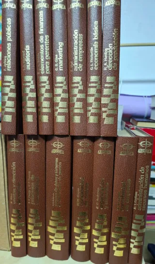 Enciclopedia de Economía-14 libros, diversos temas