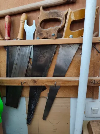 Herramientas de ebanistería carpinteria madera