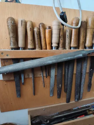 Herramientas de ebanistería carpinteria madera