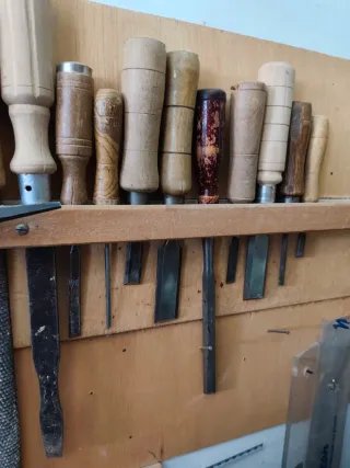 Herramientas de ebanistería carpinteria madera