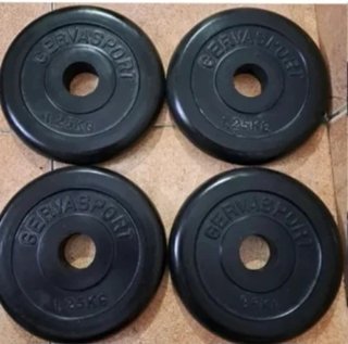 PESAS DISCOS DE CAUCHO 10KG 5KG 1.25KG 1KG