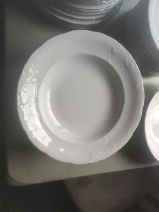 Vajilla Alhambra Porcelana Blanca