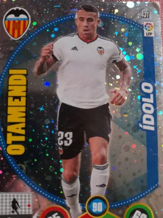 Cromo Otamendi Valencia 2016-2017