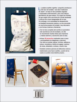 Guía completa del Sashiko: 20 proyectos paso a ...