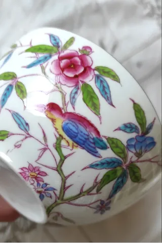 2 Tazze dipinte a mano fine '800