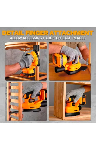 Lijadora Orbital Inalámbrica DEKO