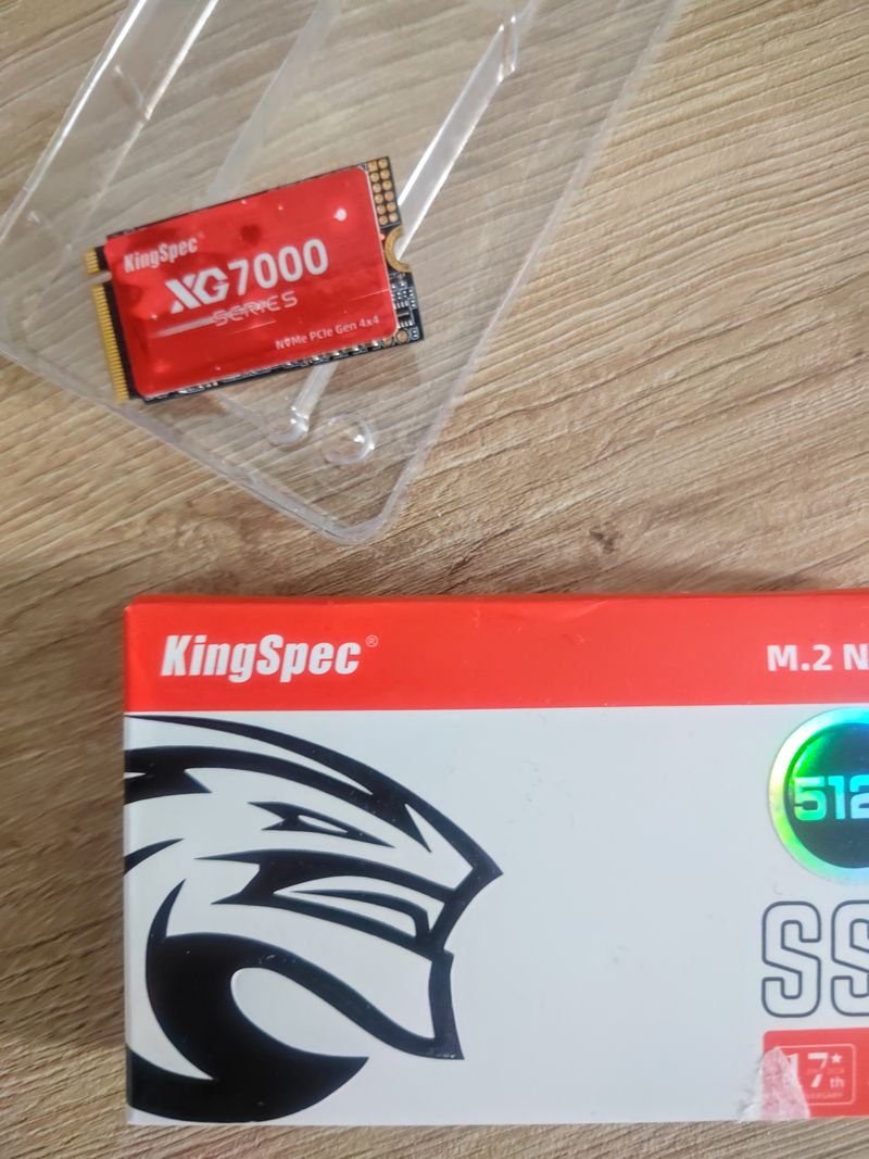 SSD KingSpec XG7000 2242 512GB NVMe PCIe 4.0 afbeelding 2