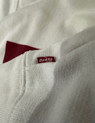 Sudadera Levi's Blanca Talla S Hombre