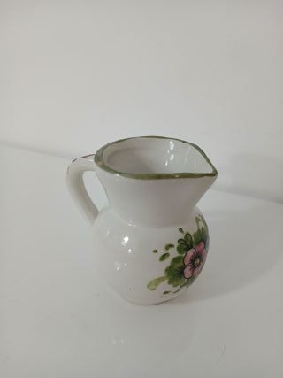 Piccola Caraffa Vintage Ceramica Smaltata