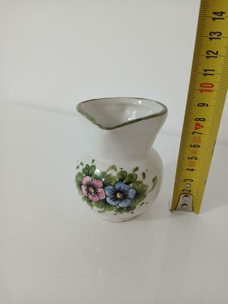 Piccola Caraffa Vintage Ceramica Smaltata