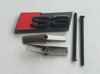 Audi S3 Logo Emblema de Parilla Calandra
