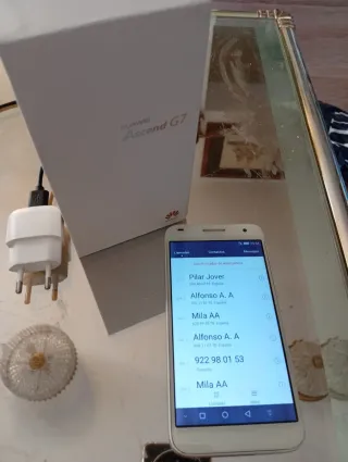 Huawei Ascend G7 L01 Plata