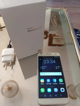 Huawei Ascend G7 L01 Plata