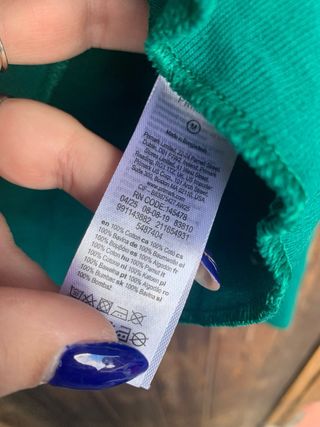 Camiseta de manga larga