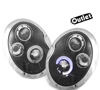 VE FAROS MINI COOPER 01-06 OJOS ANGEL NEGROS R012602C1