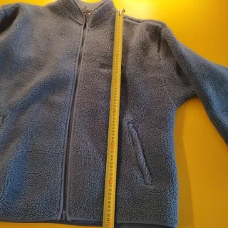 Chaqueta Polar Adidas Sherpa Azul Talla M