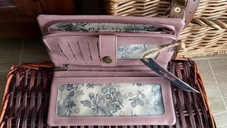 Cartera Sweet & Candi Flores Azul y Marrón