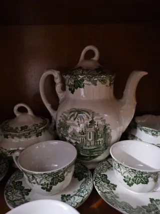 Juego de café La Cartuja de Sevilla