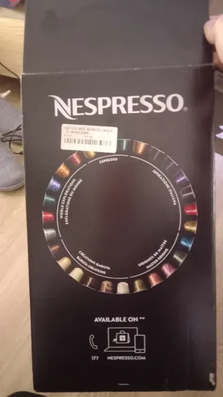 Cafetera Nespresso Krups Roja