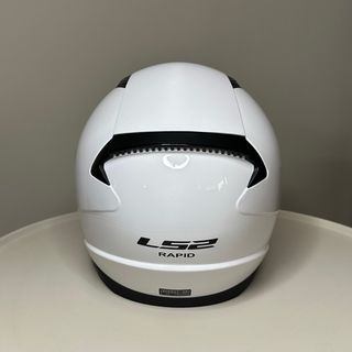 Casco Moto LS2 Blanco Perla L / XL