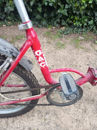 Bicicleta Motoretta-2 Roja