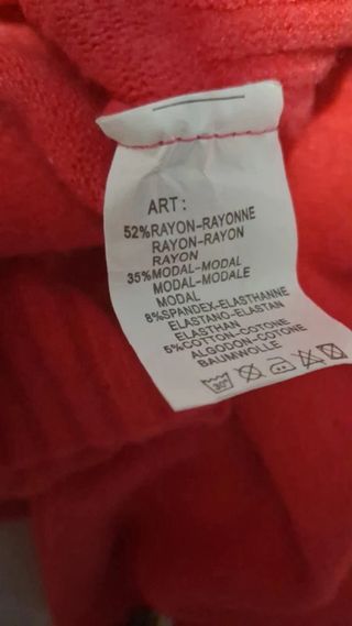 Maxi pull rosa taglia unica