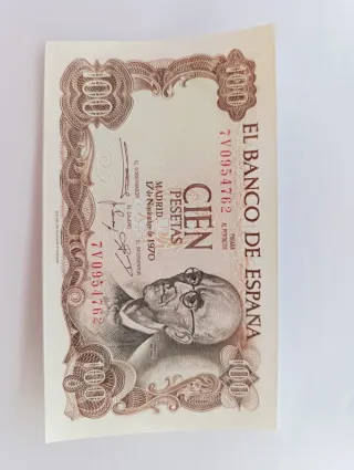 Billete 5000 Pesetas Banco de España 1976