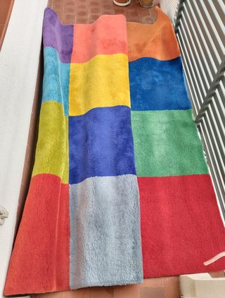 Alfombra IKEA Uldum 230x230cm 24kg Lana Nueva