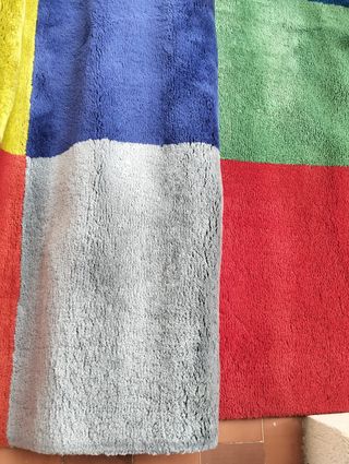 Alfombra IKEA Uldum 230x230cm 24kg Lana Nueva