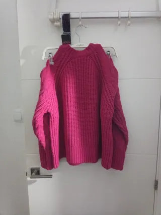 Jersey rosa hombros descubiertos talla única