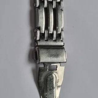 Pulsera Vaneli Acero y Oro