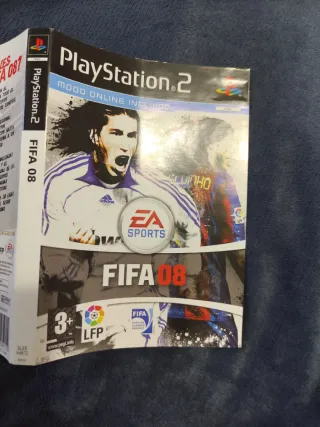 Carátula FIFA 08 PS2