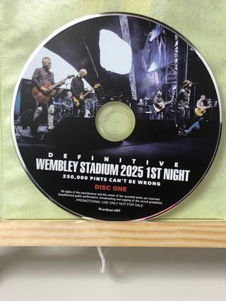 Oasis Wembley 2025 1st Night 2CD Japon