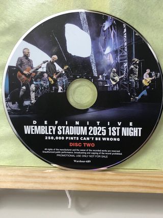 Oasis Wembley 2025 1st Night 2CD Japon