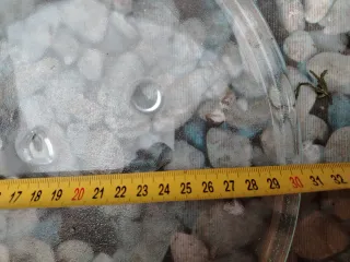 Piatto rotante per microonde in vetro