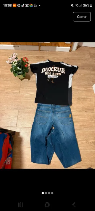 Conjunto Boxeur des Rues Camiseta y Pantalón