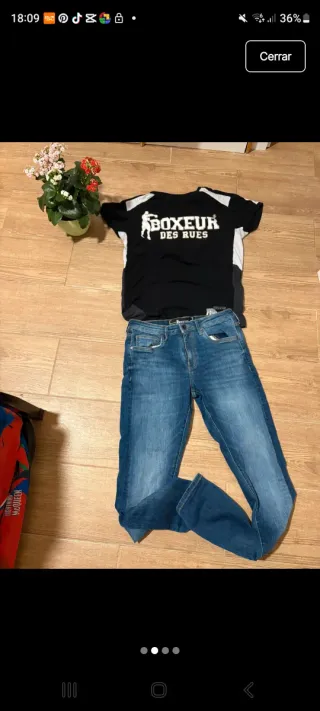 Conjunto Boxeur des Rues Camiseta y Pantalón