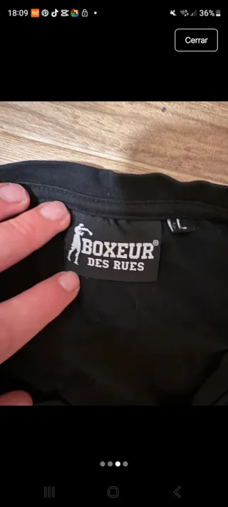 Conjunto Boxeur des Rues Camiseta y Pantalón