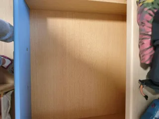 Cajonera infantil azul y blanca