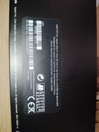 Apple Watch Serie 6 44mm Space Gray