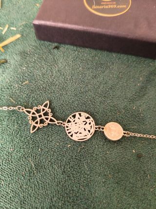 Pulsera Triple Protección Acero Inoxidable