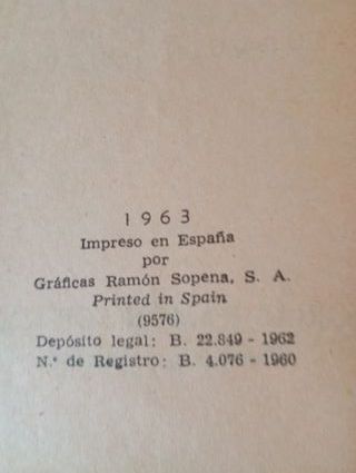 Libro Cumbres borrascosas de Emily Brontë 1963