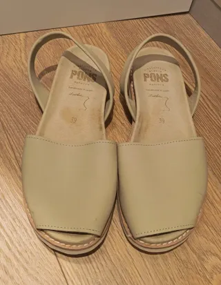 Abarcas Pons Beige Talla 39