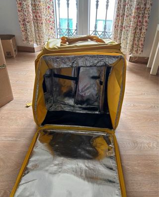 Mochila Glovo Amarilla