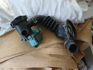 Bomba desagüe lavadora con manguera