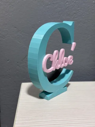 Letras Personalizadas en 3D
