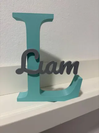 Letras Personalizadas en 3D
