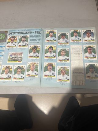 Álbum Panini Italia '90 Mundial Fútbol
